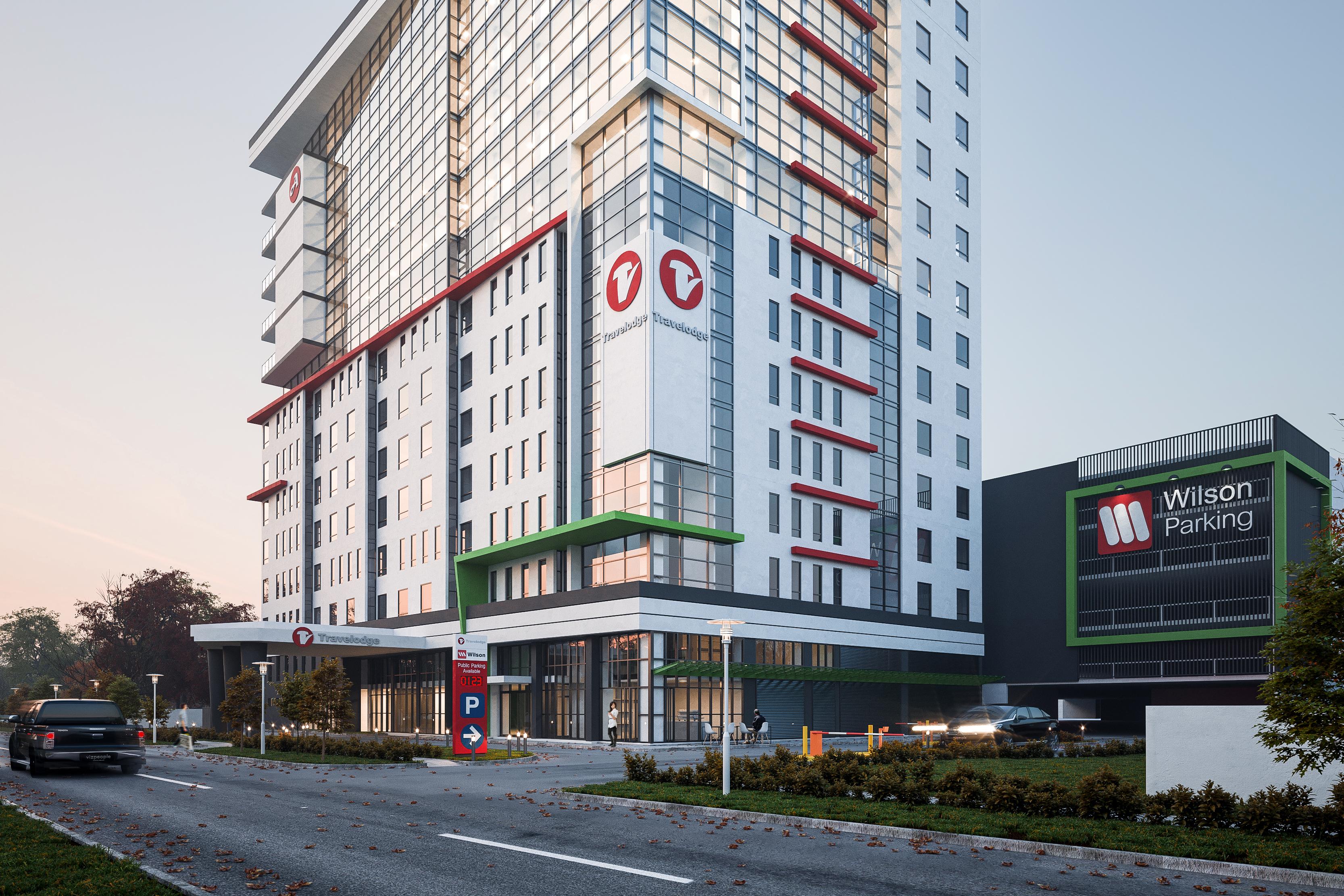 Travelodge Hotel Sydney Airport Exteriér fotografie Travelodge by Wilson Parking